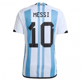 Argentina Lionel Messi 10 2023/2024 Hemma Fotbollströjor Kortärmad